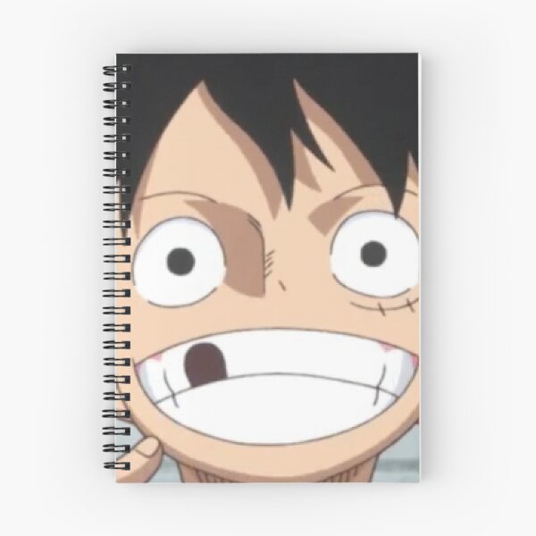 Item preview, Luffy Funny Stretched Toothless Smile - One Piece Nakama Face designed and sold by benja-08.