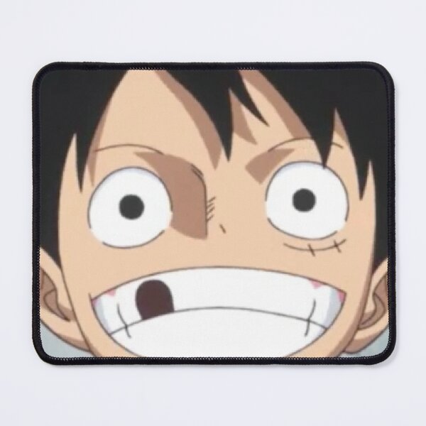 Item preview, Luffy Funny Stretched Toothless Smile - One Piece Nakama Face designed and sold by benja-08.