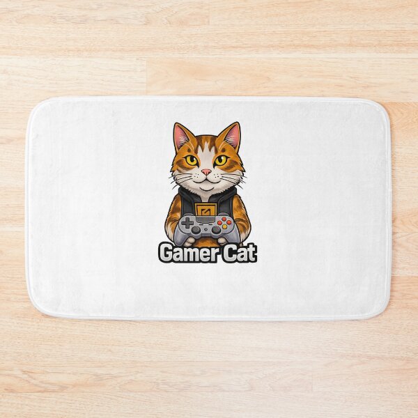 Item preview, Gamer Cat: The Controller Master designed and sold by NextNoob485.
