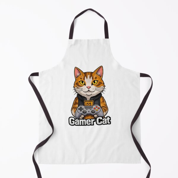 Item preview, Gamer Cat: The Controller Master designed and sold by NextNoob485.