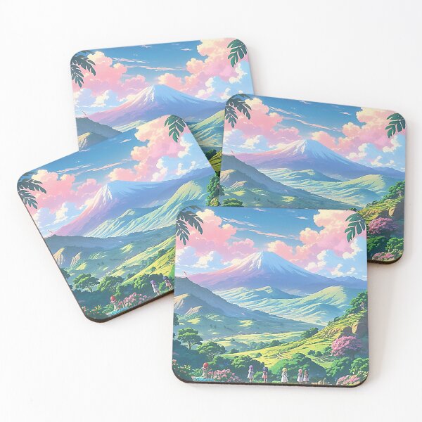 Item preview, Dreams under the Eternal Mountain designed and sold by LofiHorizon.