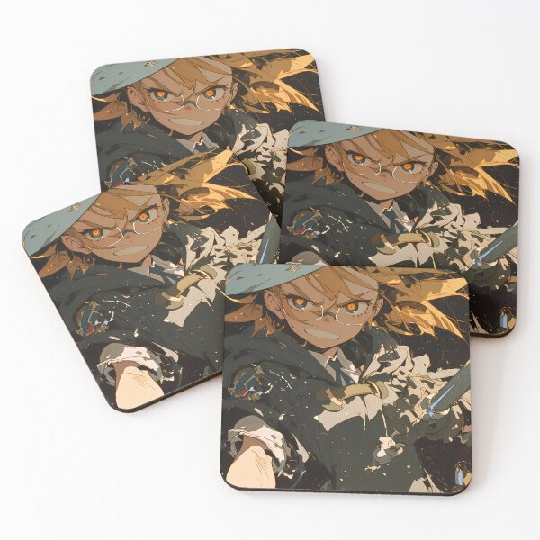 Item preview, Lotte Yanson Little Witch Academia Witch Glasses Dynamic Pose Gold Tones designed and sold by 108Recordings.