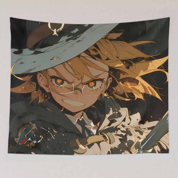 Item preview, Lotte Yanson Little Witch Academia Witch Glasses Dynamic Pose Gold Tones designed and sold by 108Recordings.