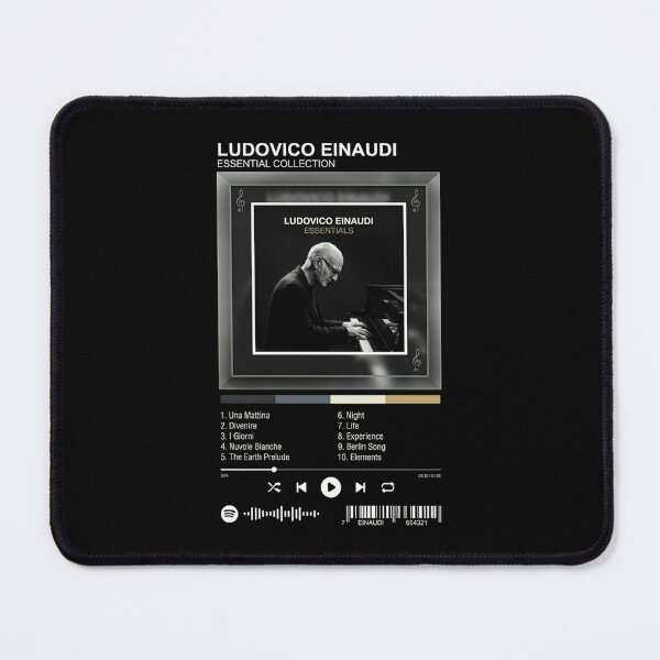 Item preview, Ludovico Einaudi Tracklist Music Player Vintage designed and sold by JayceTucker89.