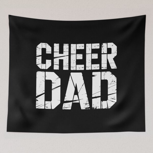 Item preview, Father Cheerleading Gift from Cheerleader Daughter Cheer Dad  designed and sold by EllenJast.