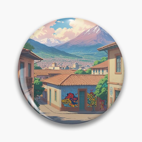Item preview, Colors of a Living Town designed and sold by LofiHorizon.