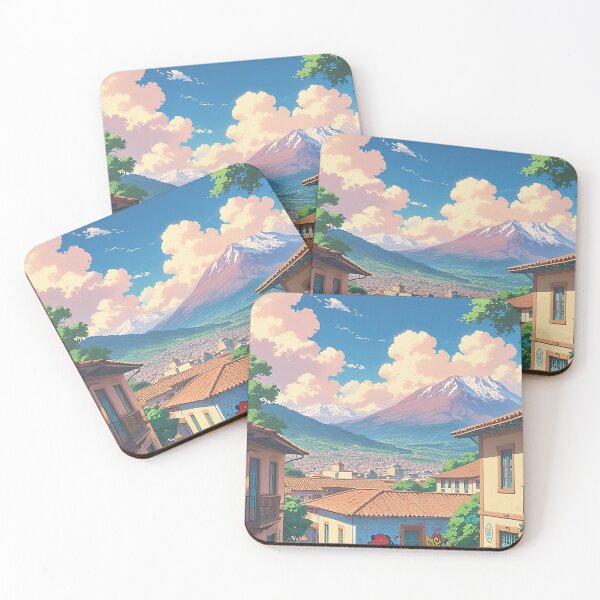 Item preview, Colors of a Living Town designed and sold by LofiHorizon.