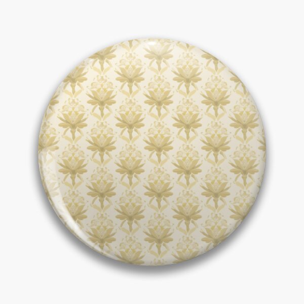 Item preview, Cream Khaki Lemon Yellow Abstract Floral Texture Pattern designed and sold by burbankdesigns.