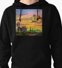 Castle Dragon Pullover Hoodie
