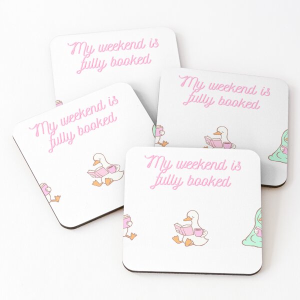 Item preview, My Weekend Is Fully "Booked" designed and sold by Pollen and Prologue.