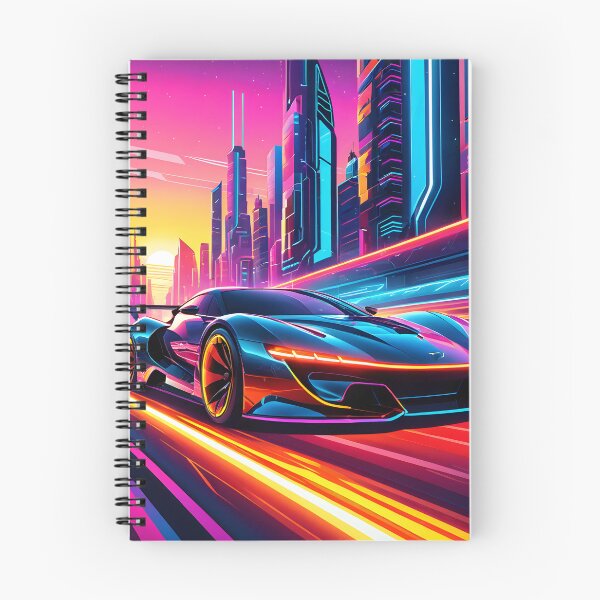 Item preview, Cyber City Racing designed and sold by Prism Palette Studio.