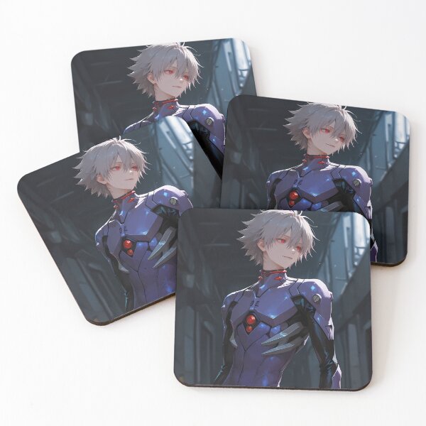 Item preview, Kaworu Nagisa Neon Genesis Evangelion Silent Alley Stare designed and sold by SuperTeamCanada.