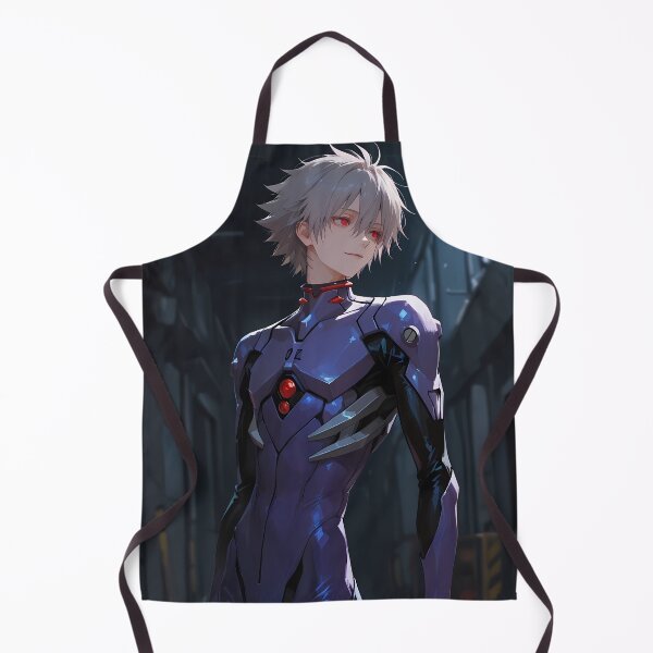 Item preview, Kaworu Nagisa Neon Genesis Evangelion Silent Alley Stare designed and sold by SuperTeamCanada.