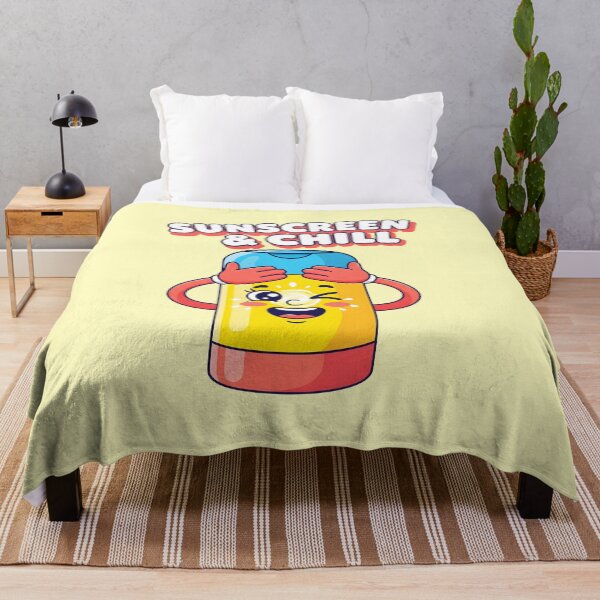 Item preview, Sunscreen and Chill – Funny Summer Skincare Design designed and sold by Sea Gem.