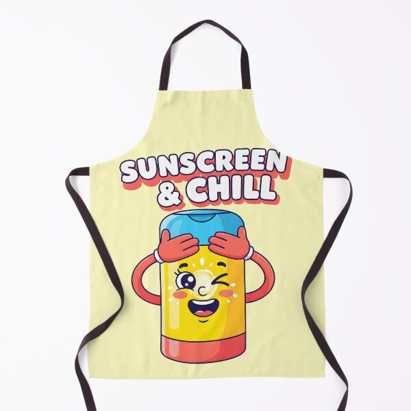 Item preview, Sunscreen and Chill – Funny Summer Skincare Design designed and sold by Sea Gem.