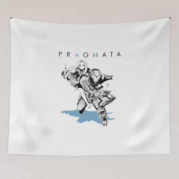 Item preview, Vintage Pragmata Sci Fi Game 2026 designed and sold by JustuKitties.