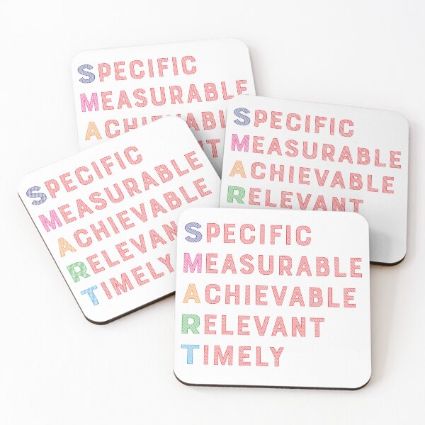 Item preview, SPECIFIC MEASURABLE ACHIEVABLE RELEVANT TIMELY designed and sold by creativeliberty.
