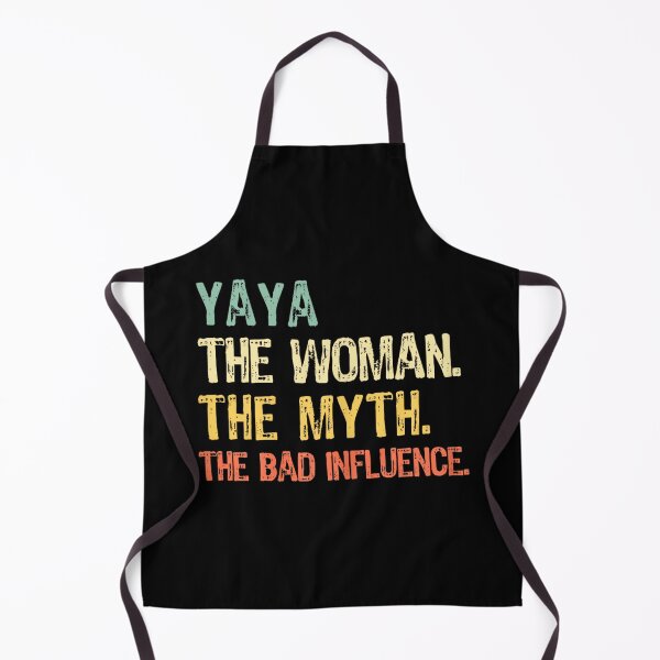 Item preview, Yaya The Woman The Myth The Bad Influence Funny Retro designed and sold by AlanYYoder.