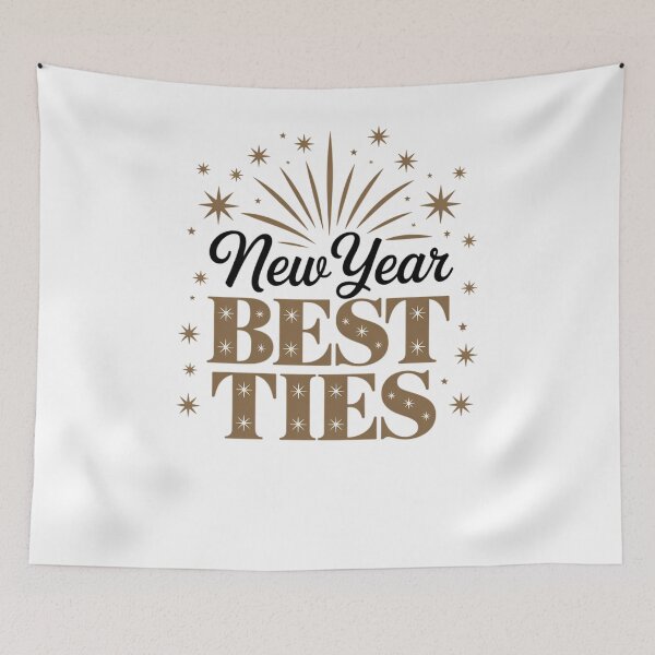 Item preview, New Year Besties Happy New Year Friendship Cute Besties Party Matching designed and sold by EllenJast.