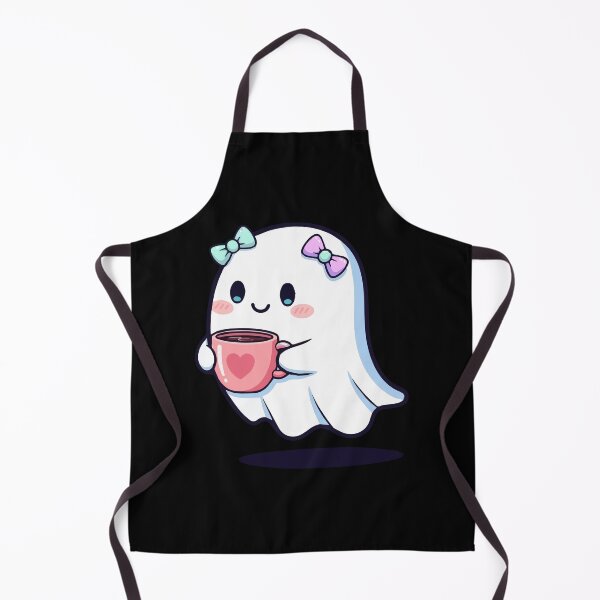 Item preview, Pastel Ghost Coffee Pink Latte - Kawaii Cozy Art designed and sold by Hauntingly Cute.