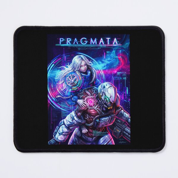 Item preview, Pragmata Cyberpunk Sci Fi Game designed and sold by JustuKitties.