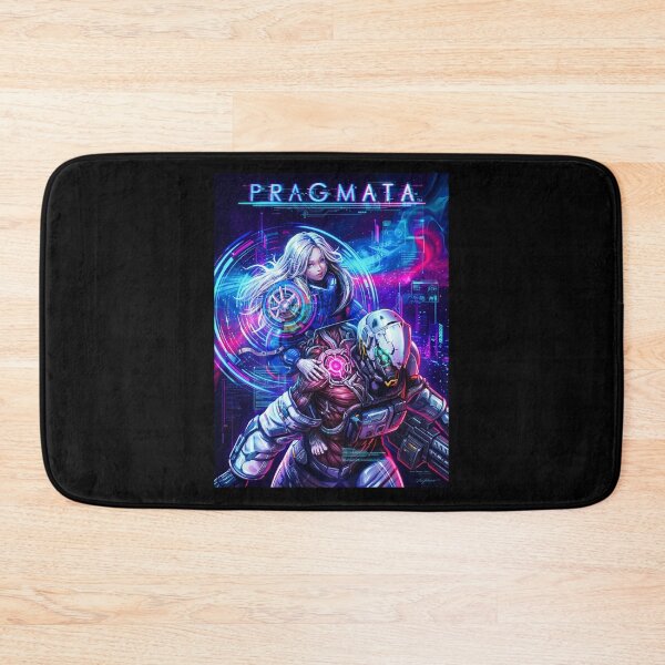 Item preview, Pragmata Cyberpunk Sci Fi Game designed and sold by JustuKitties.