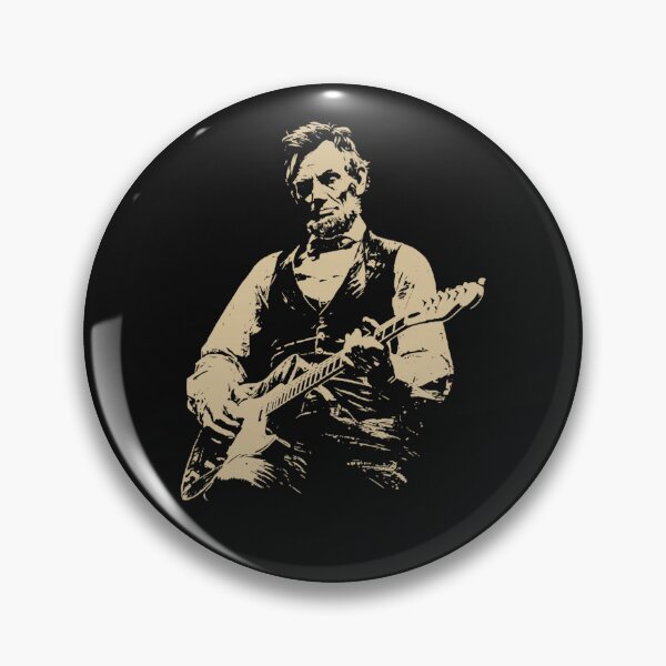 Item preview, Abraham Lincoln Playing Electric Guitar Rocker  designed and sold by Inglisue.