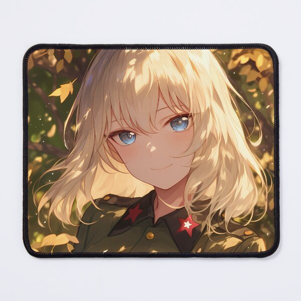 Item preview, Katyusha Girls Und Panzer Autumn Leaves Golden Light Uniform Smile designed and sold by SuperTeamCanada.