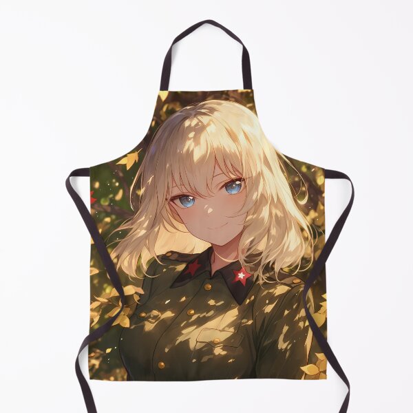 Item preview, Katyusha Girls Und Panzer Autumn Leaves Golden Light Uniform Smile designed and sold by SuperTeamCanada.