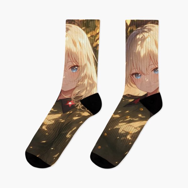 Item preview, Katyusha Girls Und Panzer Autumn Leaves Golden Light Uniform Smile designed and sold by SuperTeamCanada.