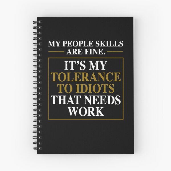 Item preview, Funny - My People Skills are Just Fine designed and sold by FernaRoje.