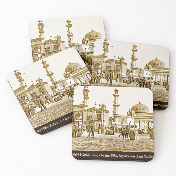 Item preview, 1904 Worlds Fair, On the Pike, Mysterious Asia Section, St. Louis, Missouri designed and sold by AMacGPhilly.