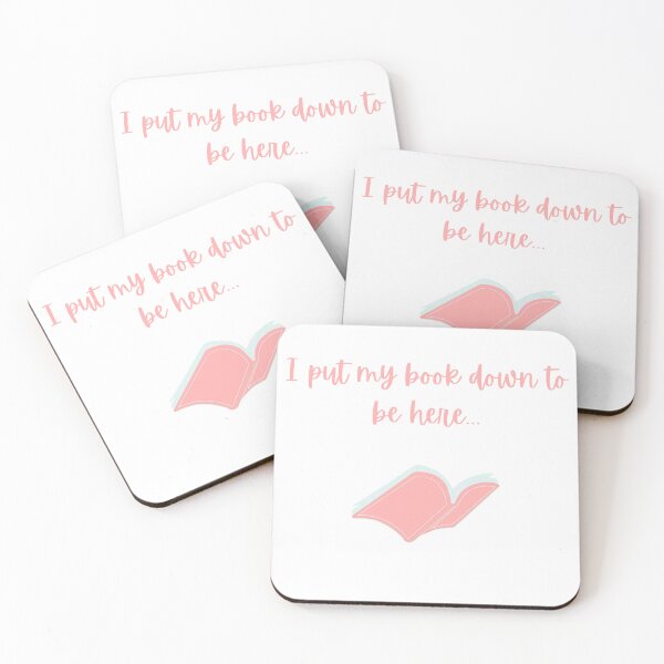 Item preview, I Put My Book Down To Be Here designed and sold by Pollen and Prologue.