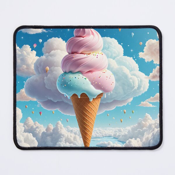 Item preview, Dreamy Pastel Soft Serve in the Sky designed and sold by Prism Palette Studio.