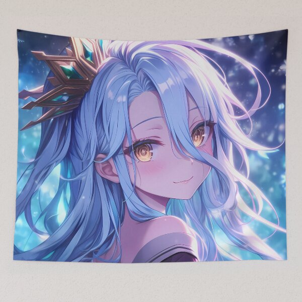 Item preview, Shiro No Game No Life Winter Snow Crown Glow designed and sold by SuperTeamCanada.