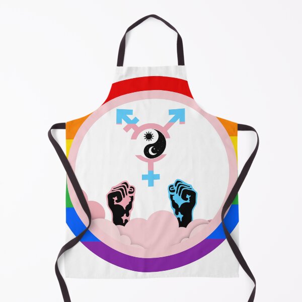 Item preview, Celestial Harmony Trans Pride Emblem designed and sold by dickensign.