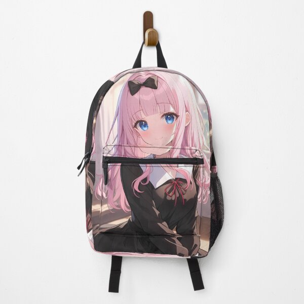 Item preview, Chika Fujiwara Kaguya Sama Love Is War Pink Hair Sunlit Classroom Smile designed and sold by SuperTeamCanada.