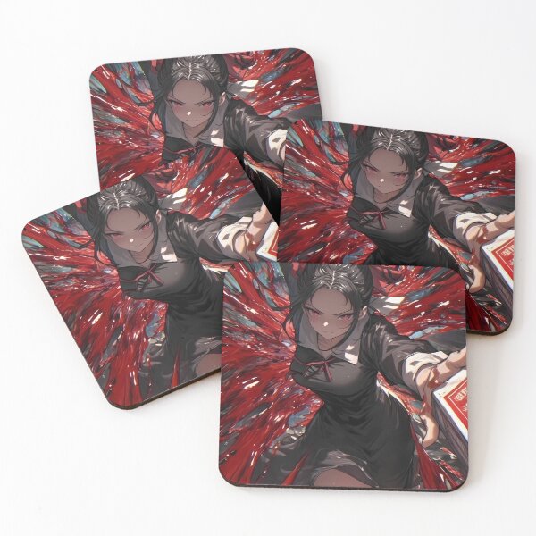 Item preview, Kaguya Shinomiya Kaguya Sama Love Is War Dramatic Action Pose Crimson Splash designed and sold by SuperTeamCanada.