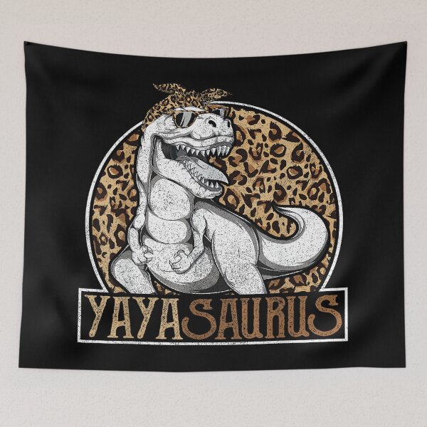 Item preview, Yayasaurus Dinosaur Yaya Leopard Shirt, Mothers Day Yaya Rex designed and sold by AlanYYoder.