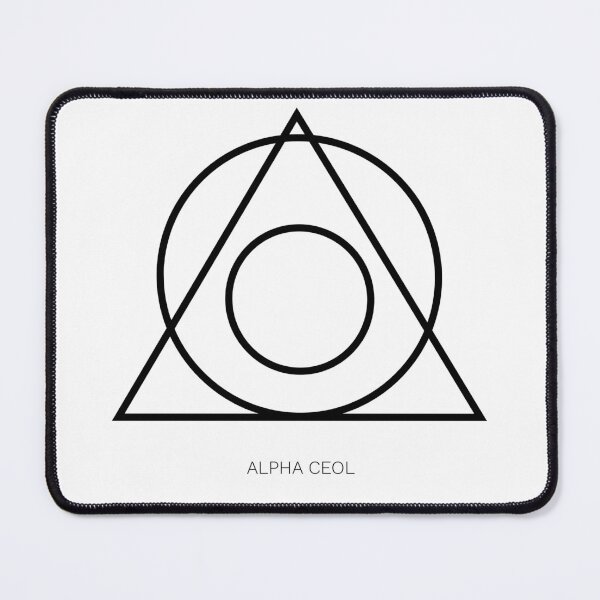 Item preview, Alpha Ceol Black Logo designed and sold by AlphaCeol.