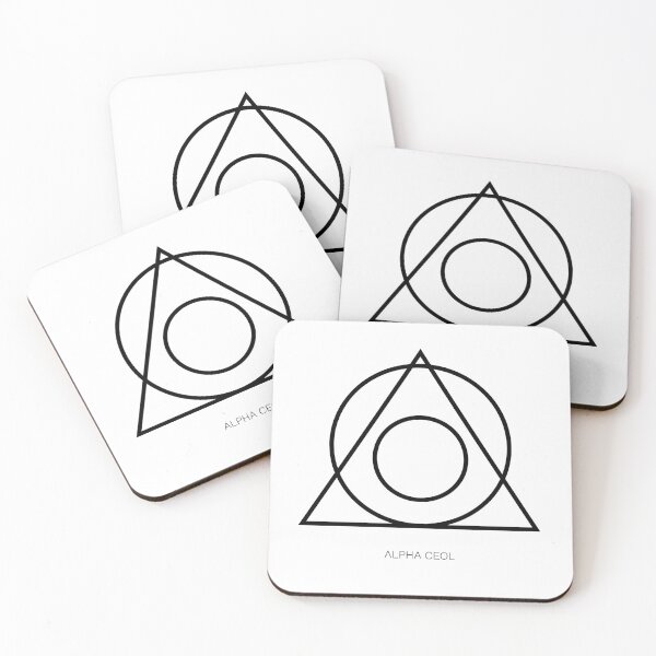 Item preview, Alpha Ceol Black Logo designed and sold by AlphaCeol.