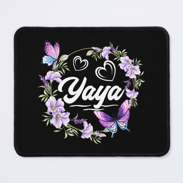 Item preview, Yaya Purple Floral Butterfly Heart Wreath Mother's Day designed and sold by AlanYYoder.