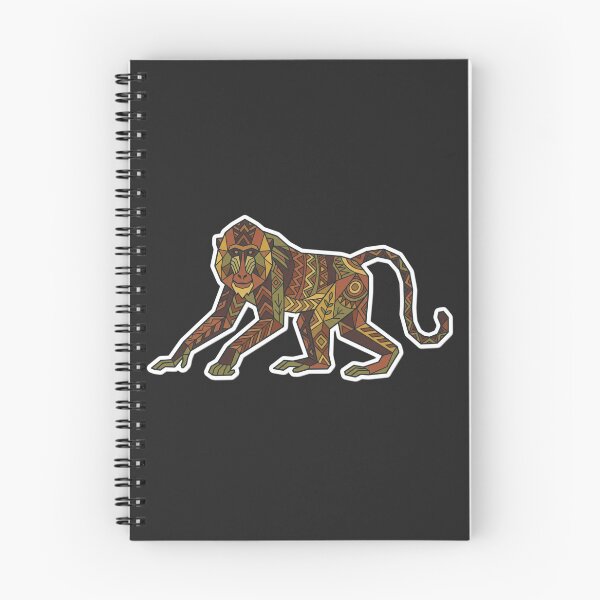 Item preview, Geometric Mandrill T-Shirt – African Primate Art for Nature Fans designed and sold by bsbd-action.