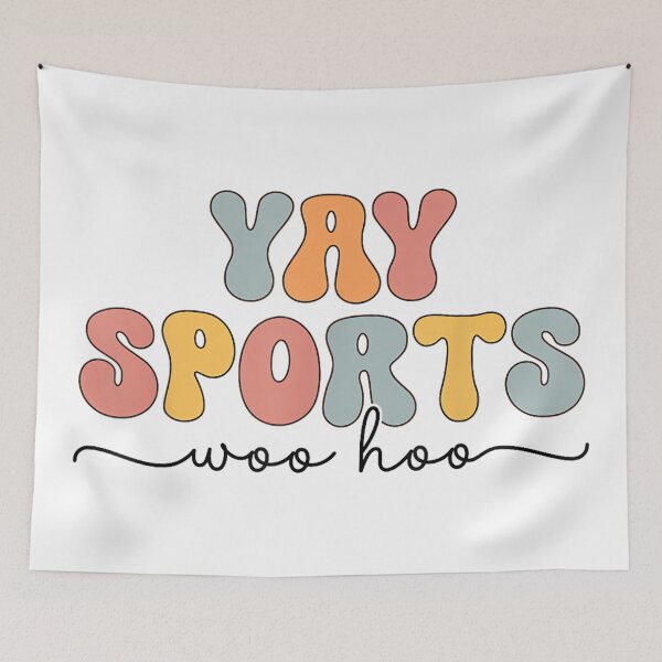 Item preview, Yay Sports Funny Sports designed and sold by AlanYYoder.