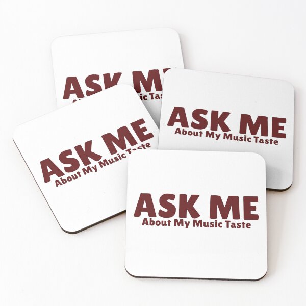 Item preview, Ask Me About My Music Taste designed and sold by For-The-Fans.