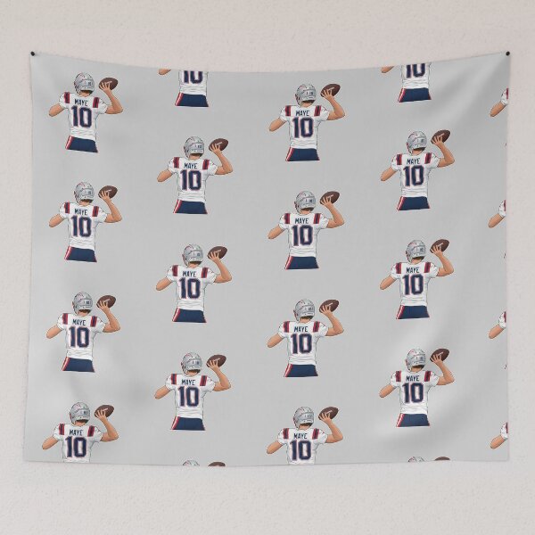 Item preview, Drake Maye #10 Throwing Back  designed and sold by ScaryDoom.