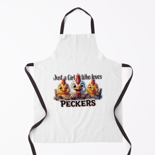 Item preview, Just a Girl who Loves Peckers designed and sold by CodellCreations.