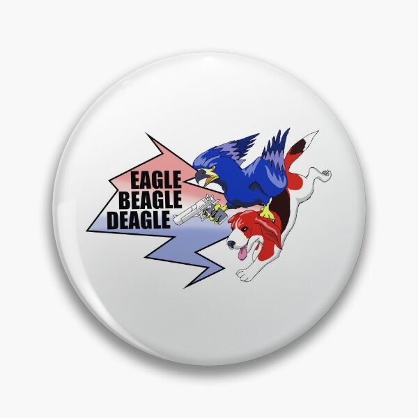 Item preview, Eagle Beagle Deagle designed and sold by Blue Tegu Studio.