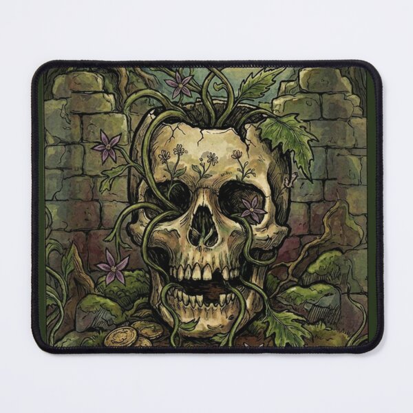 Item preview, Introverted Plant Club | Goth Botanist & Dark Academia Tarot Art designed and sold by OVERRIDESTUDIOS.