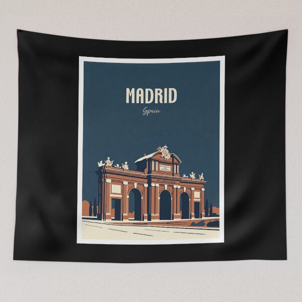 Item preview, Puerta de Alcala Monument Art - Madrid Spain Decor designed and sold by NeuralVibe.